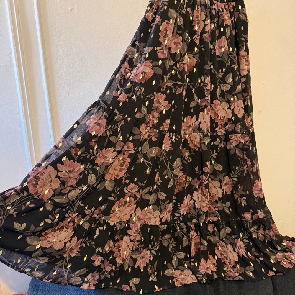 Torrid Floral Black Dress - Picture 10 of 15